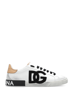 スニーカー DOLCE&GABBANA - SNEAKERS Calfskin Portofino sneakers in Multicolor for Men